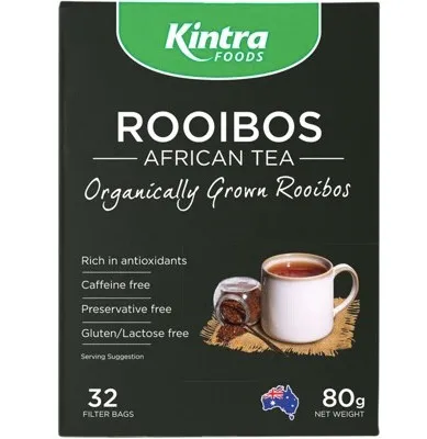 Kintra Foods Rooibos African Tea Bags (32)- 80g