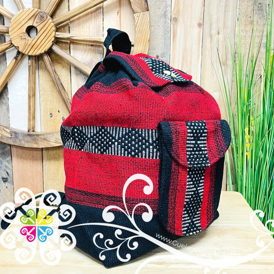 Large Boho Backpack  - Mochila Escolar