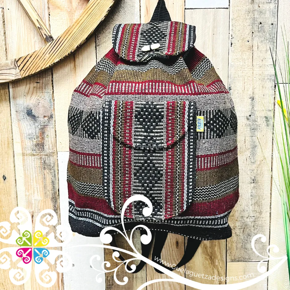 Large Boho Backpack  - Mochila Escolar