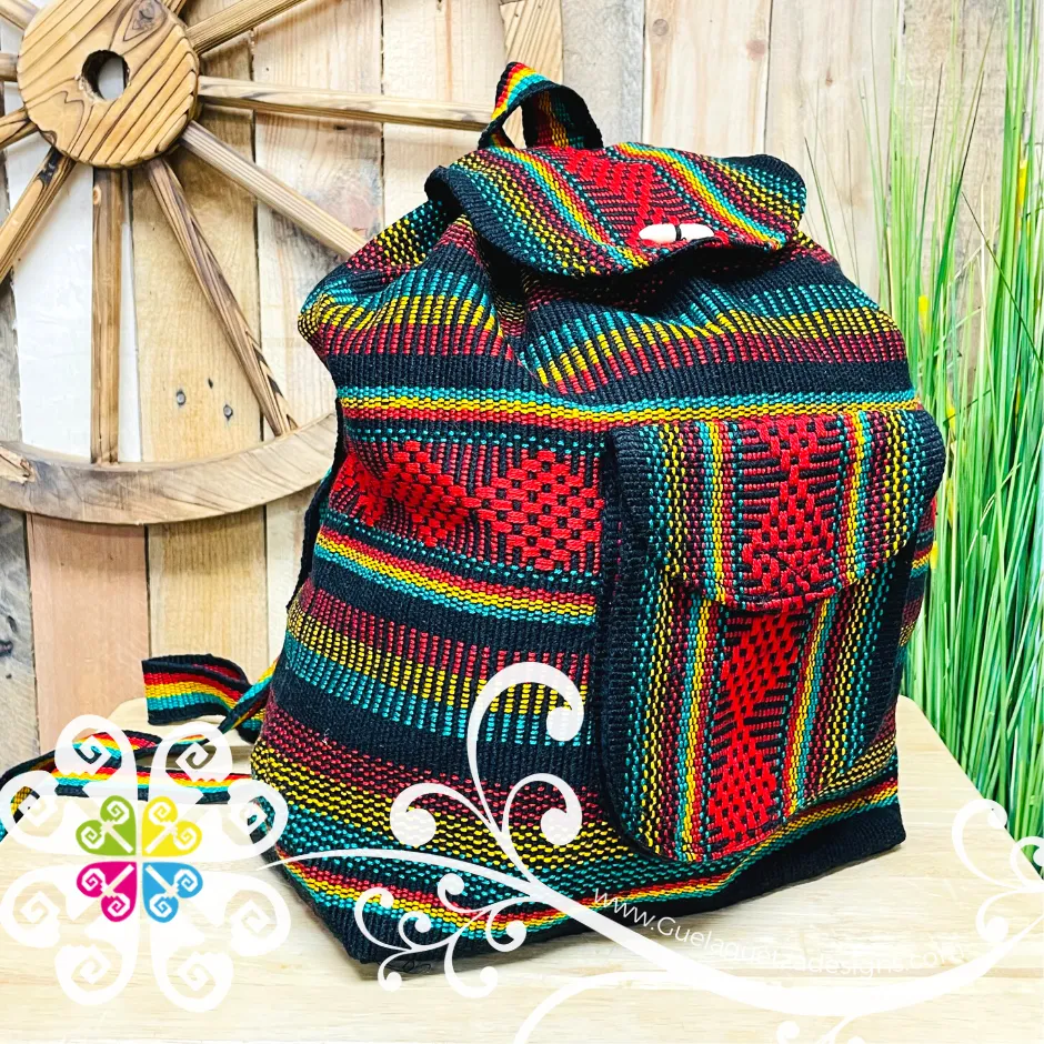 Large Boho Backpack  - Mochila Escolar