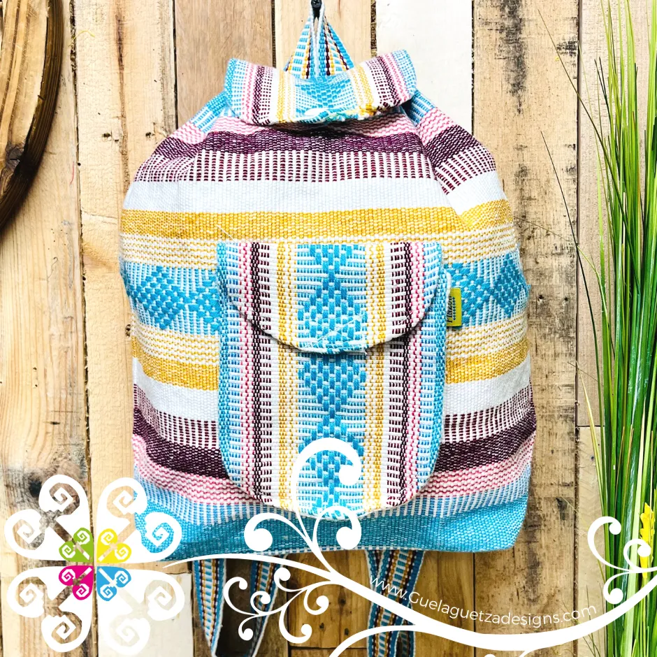 Large Boho Backpack  - Mochila Escolar