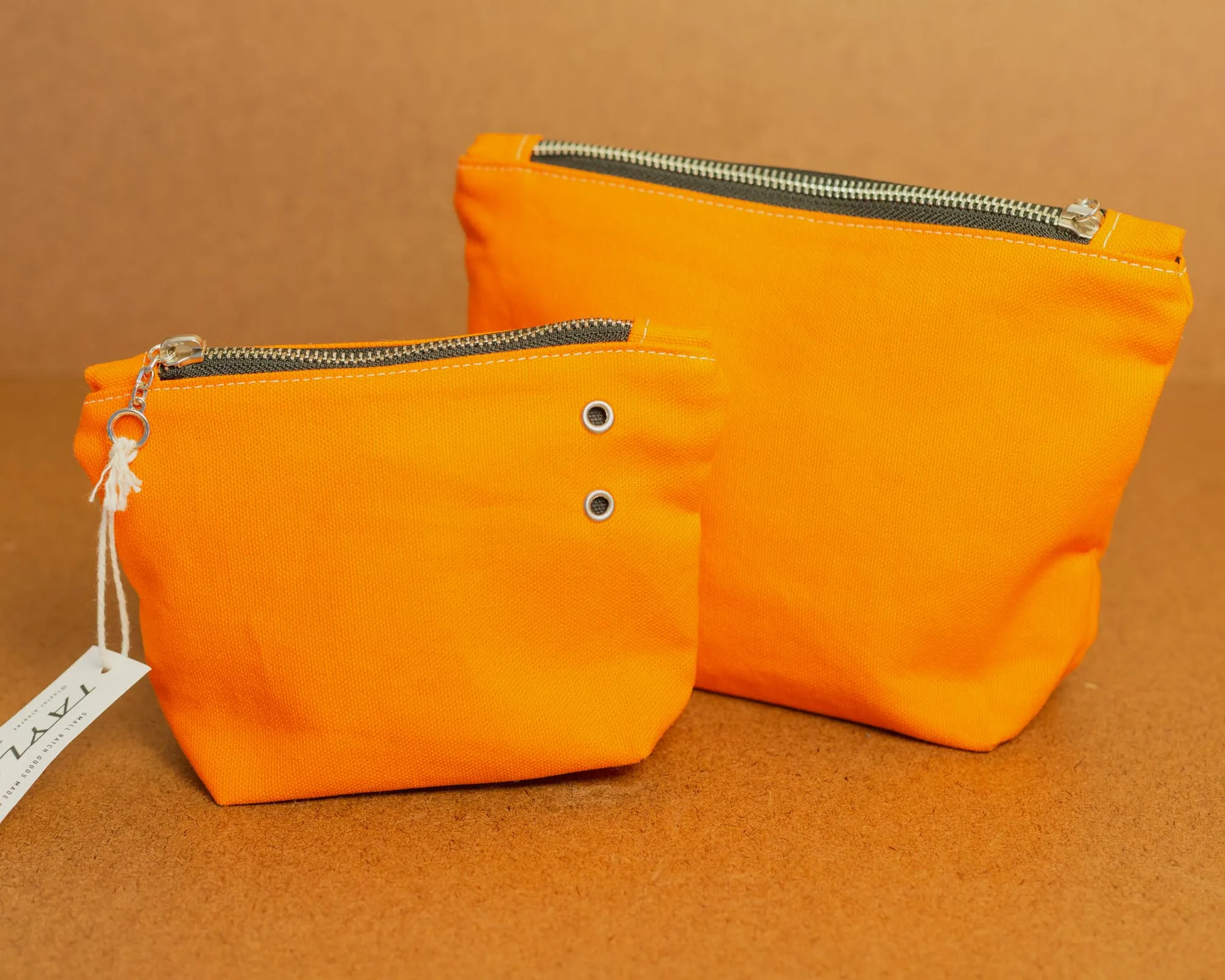 Large Zip Pouch- Made by Taylor