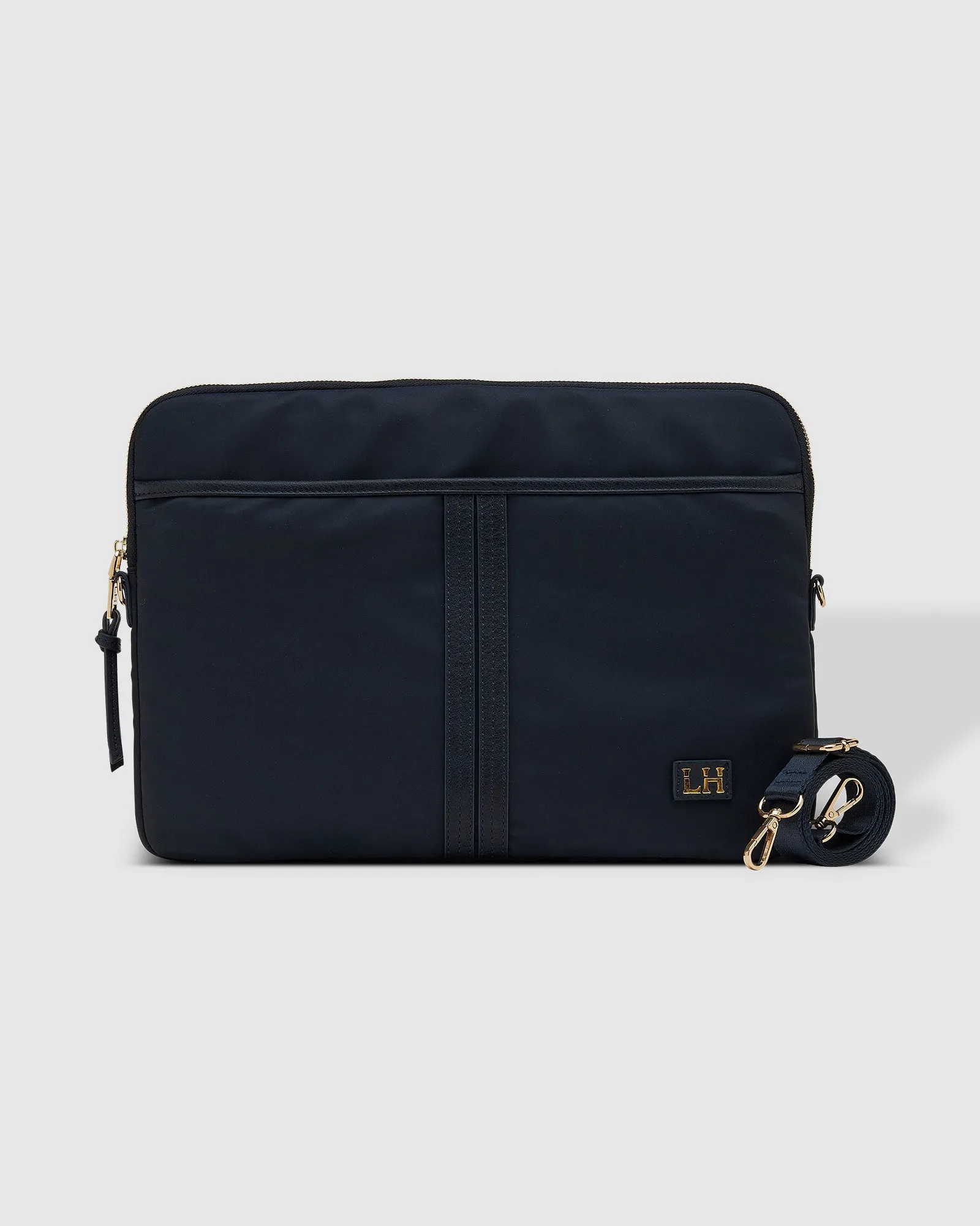 LINA NYLON LAPTOP CASE NAVY