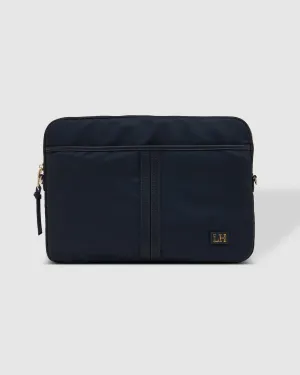 LINA NYLON LAPTOP CASE NAVY