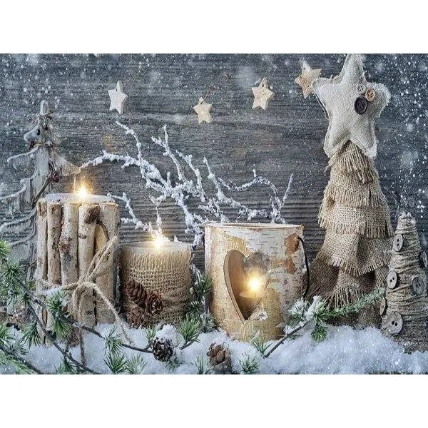 Love Christmas Candle