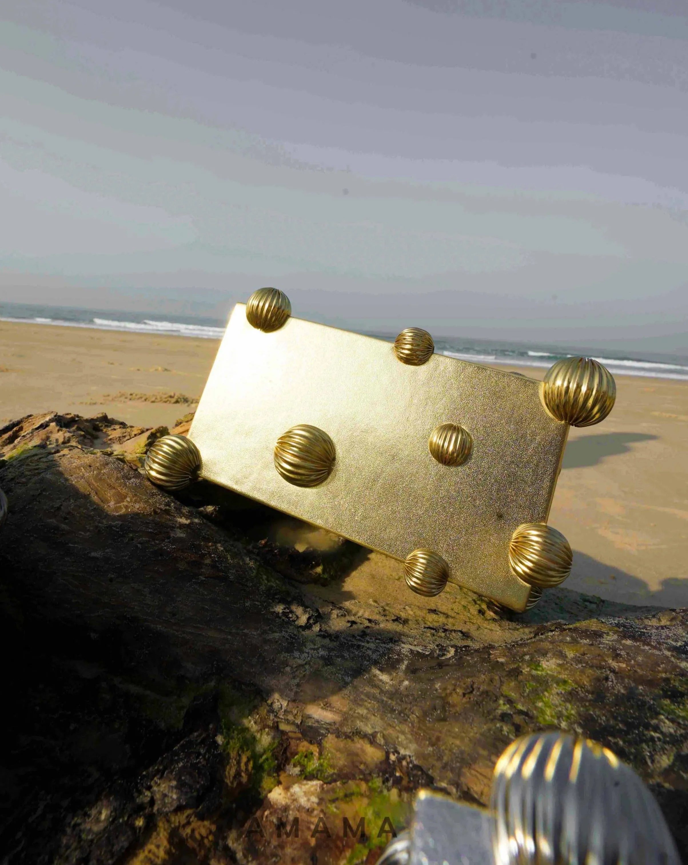 Maxima Modular Clutch In Light Gold