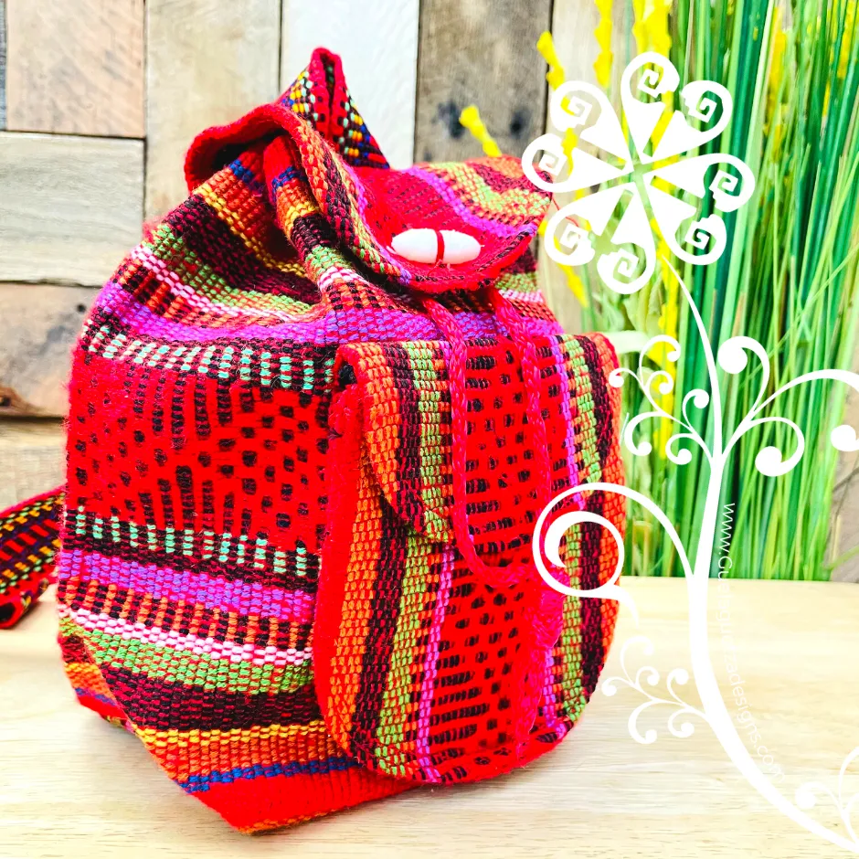 Medium Boho Backpack - Mochila Escolar
