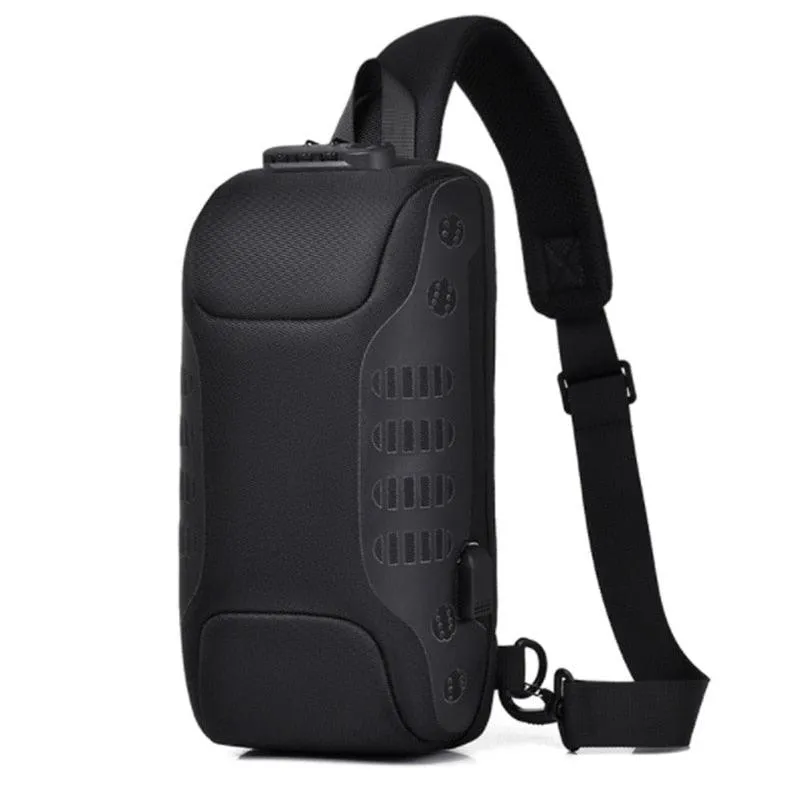 Men Sling Backpack Cross Body Shoulder Chest Bag Anti-theft Travel Motorcycle Rider Waterproof Oxford Male Messenger Bags
