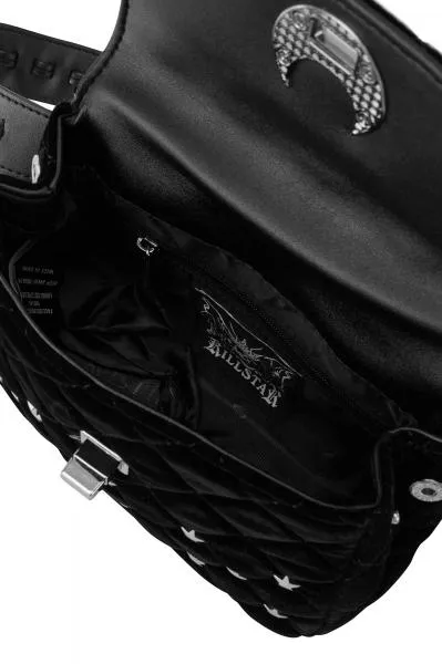 Midnight Moon Waist Bag - Black