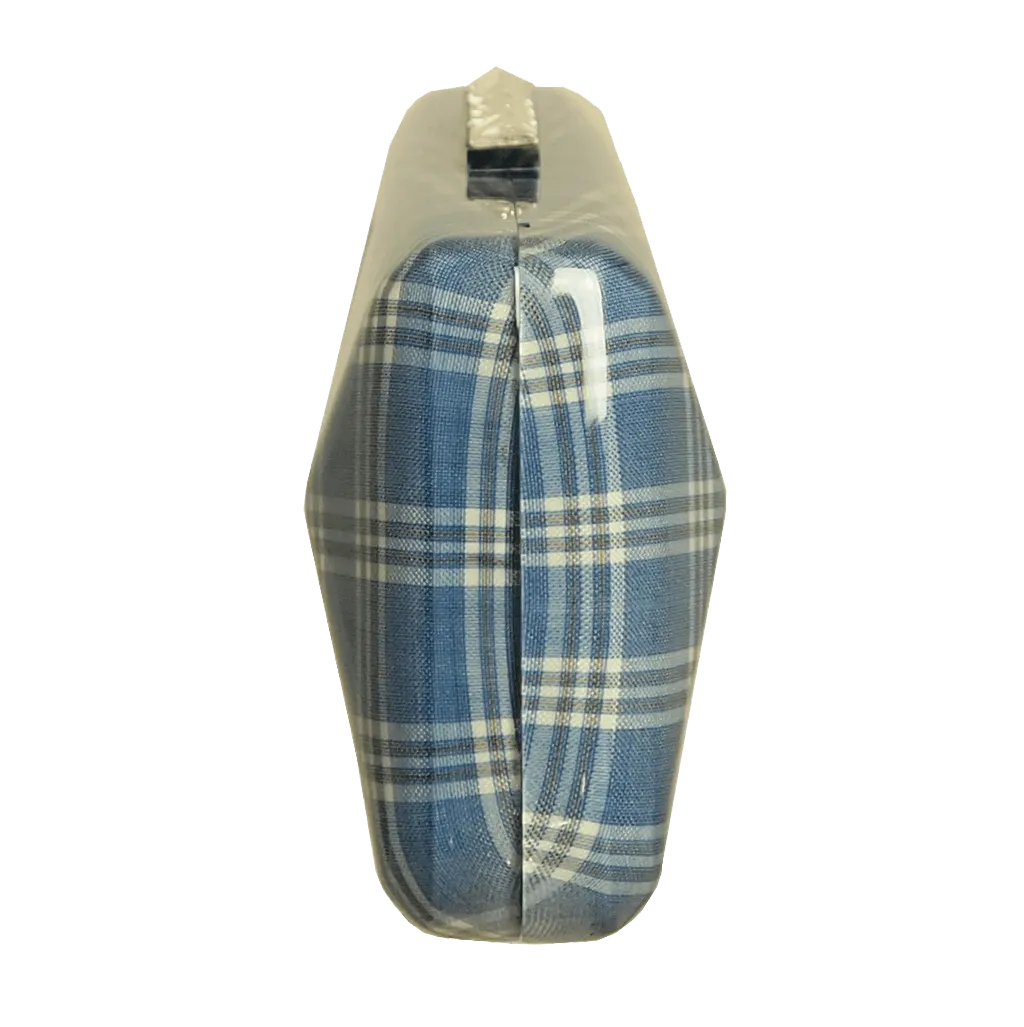 Minaudière in Prince of Wales Plaid Sky