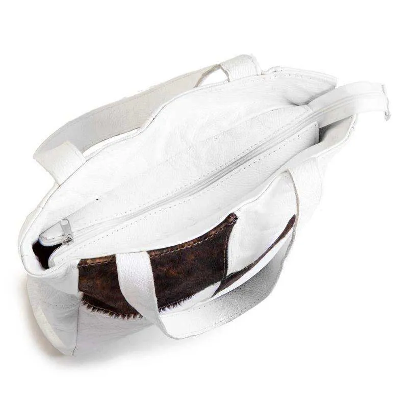 Mirelle Nguni Classic Shopper | Genuine Leather
