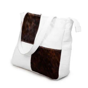 Mirelle Nguni Classic Shopper | Genuine Leather