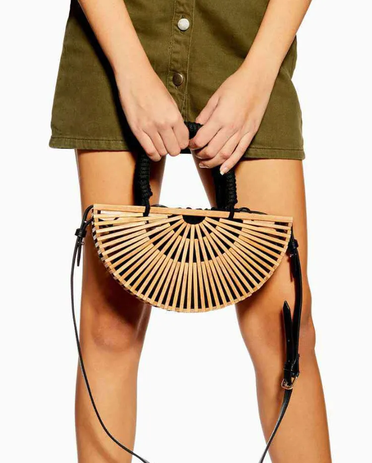 Modern Bamboo Handbag