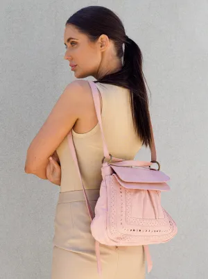 Molly Convertible Backpack | Misty Rose