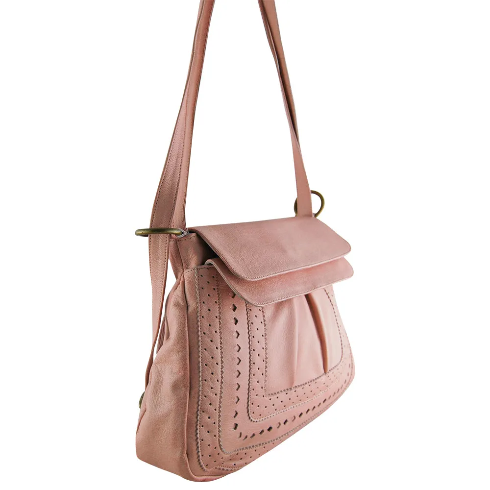 Molly Convertible Backpack | Misty Rose