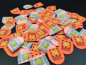 Orange Designer Sticker