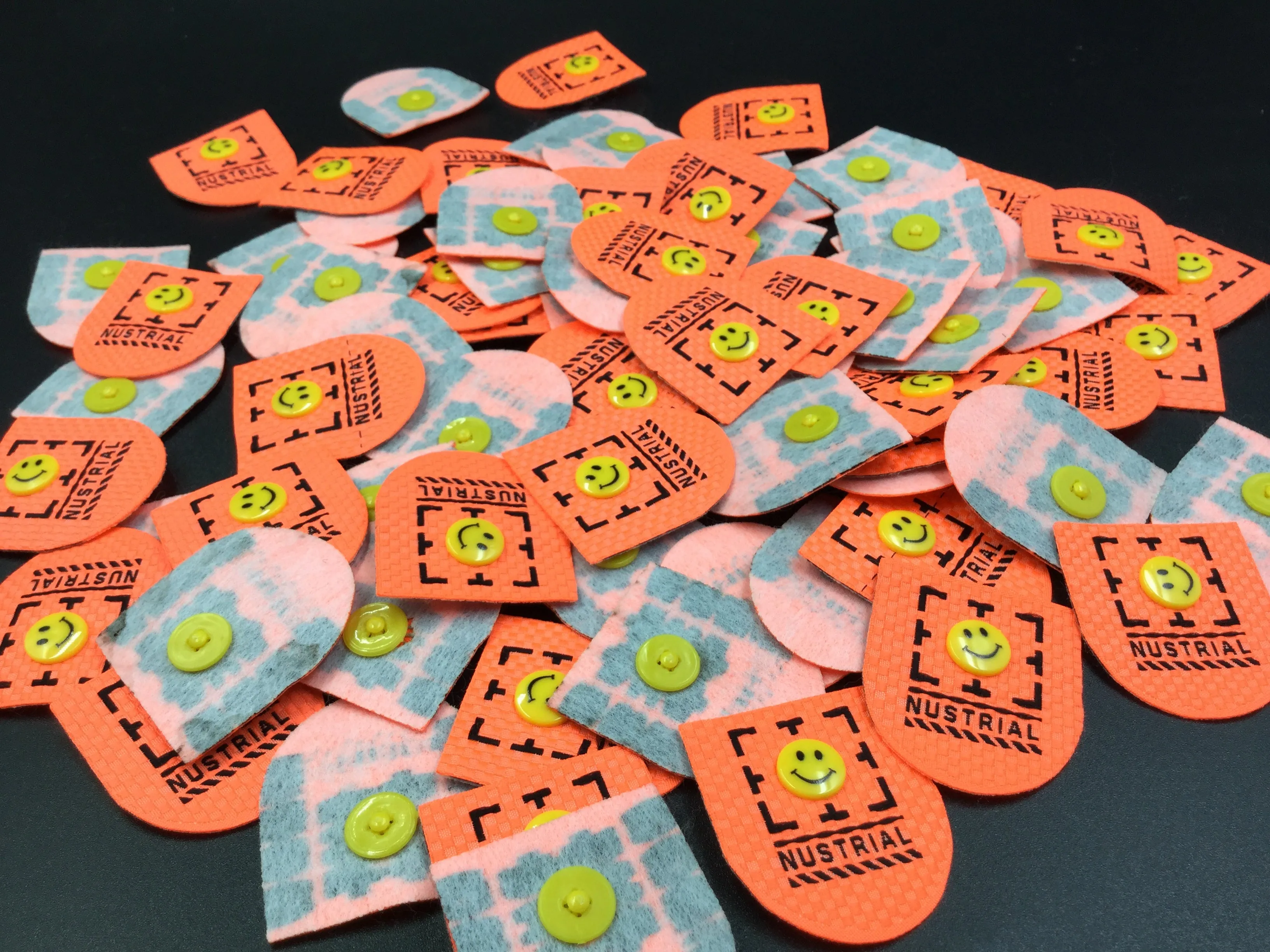 Orange Designer Sticker