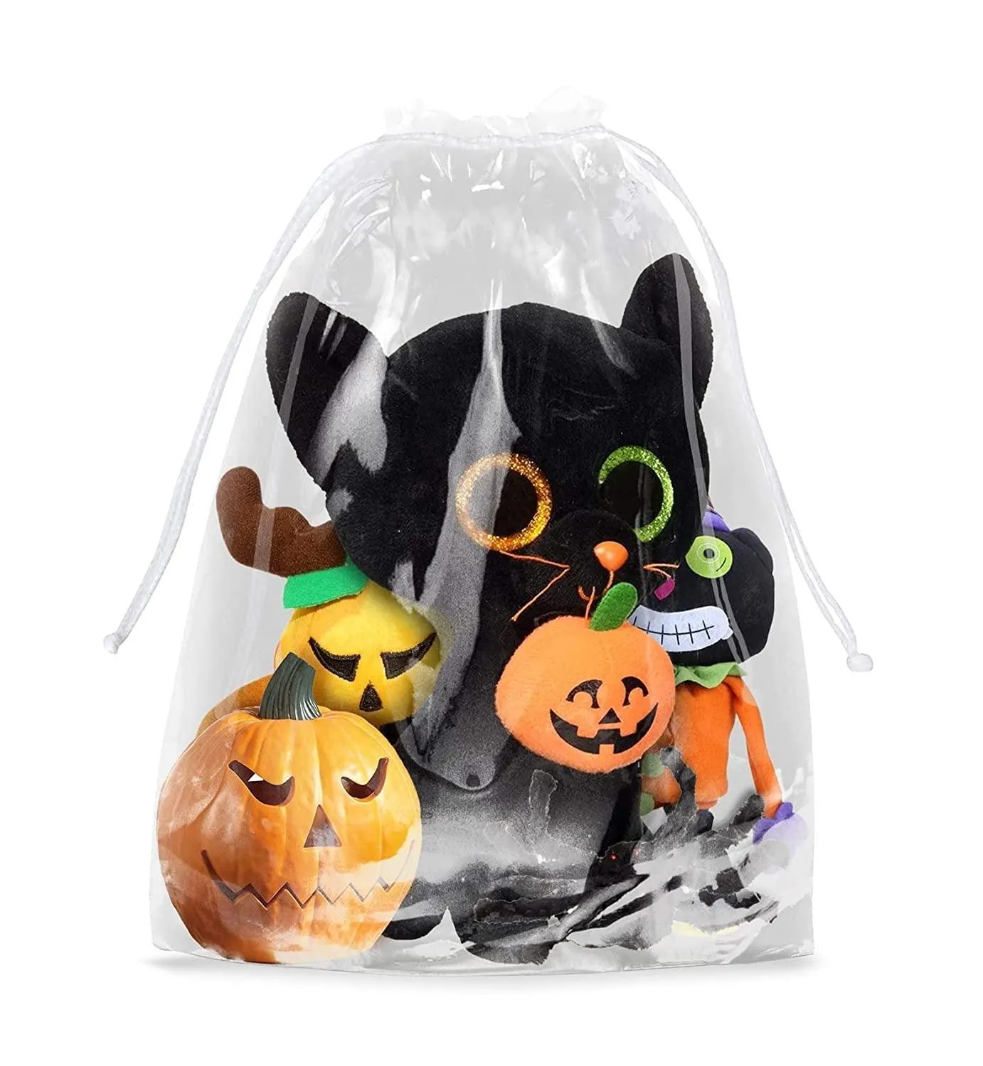 Pack of 50 Clear Drawstring Bags Pack of 50. Double Cotton Drawstrings