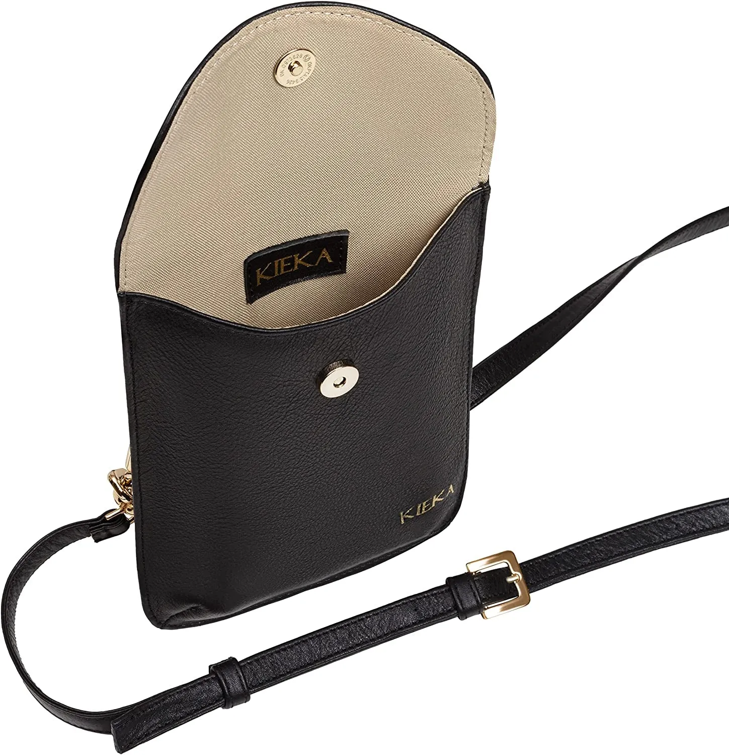 Phone Crossbody Bag, Genuine Leather