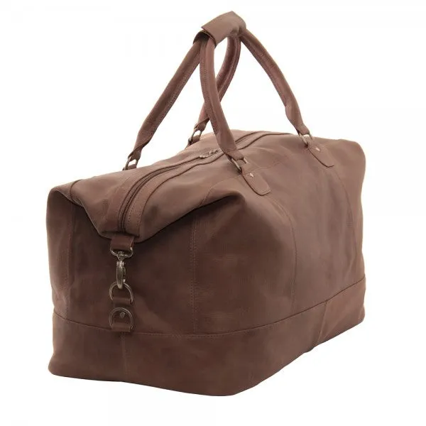 Piel Leather Large Classic Satchel Carry On Bag