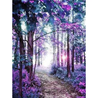 Pink Flower Forest