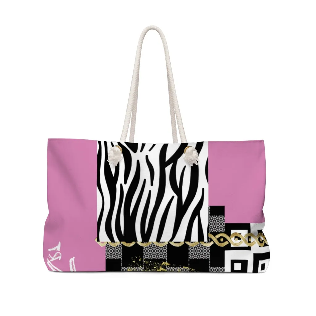Polished Punteggiato Pink Weekender Bag Summer LIMITED EDITION