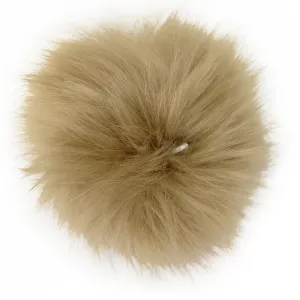 POM POM FAUX FUR 5″ Brown