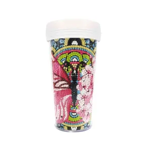 Poppy Crafts Diamond Art Tumbler Kit #6 - Floral Butterfly