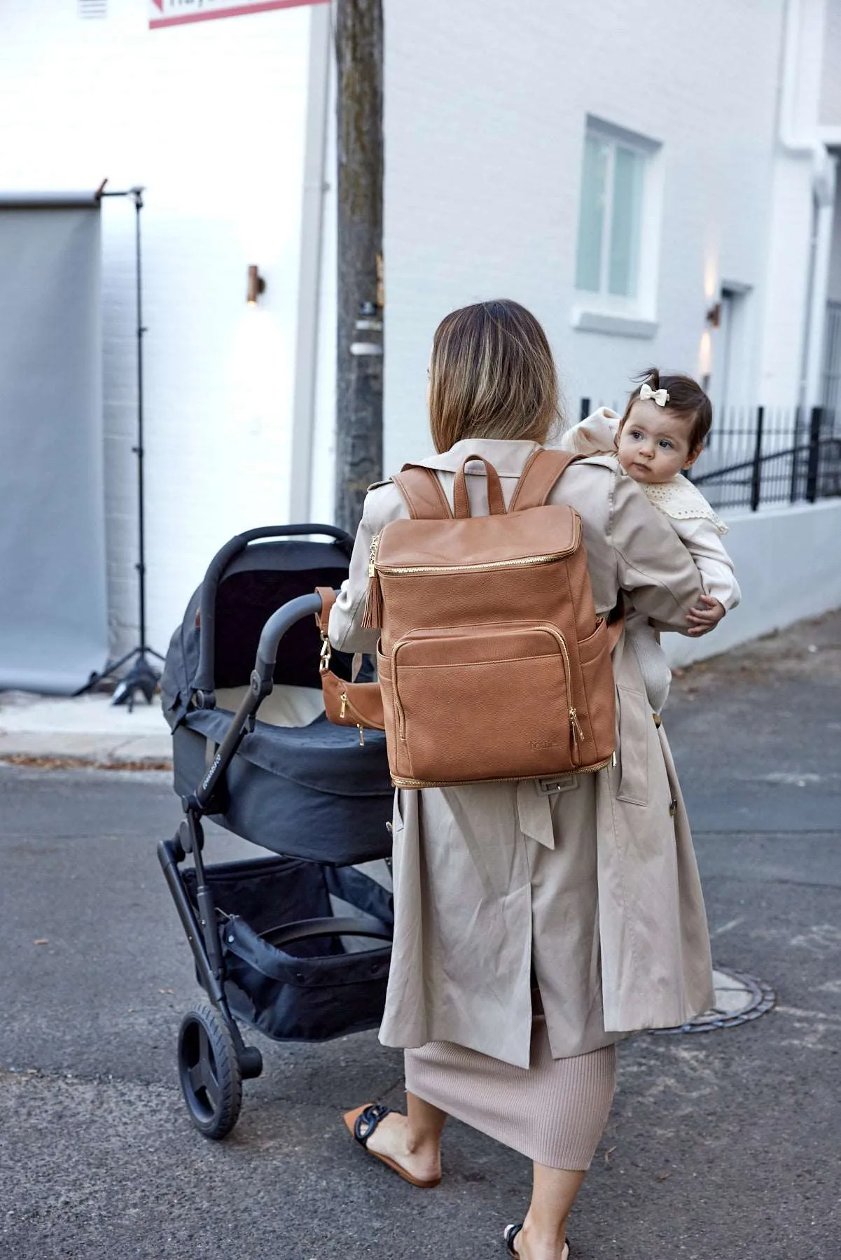 Pram Clips (Tan)