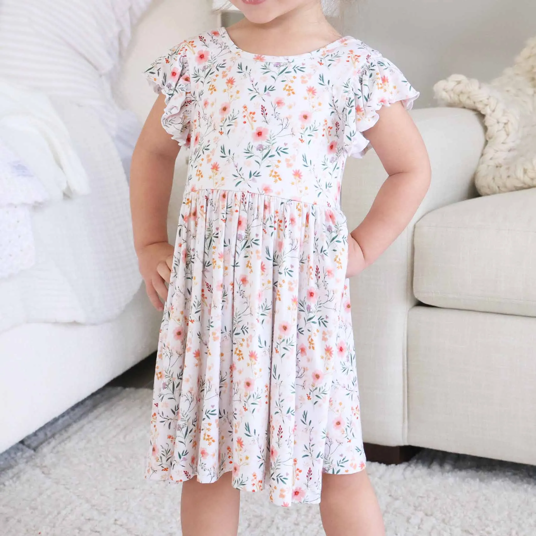Ruffle Twirl Dress | Winnie's Wildflowers