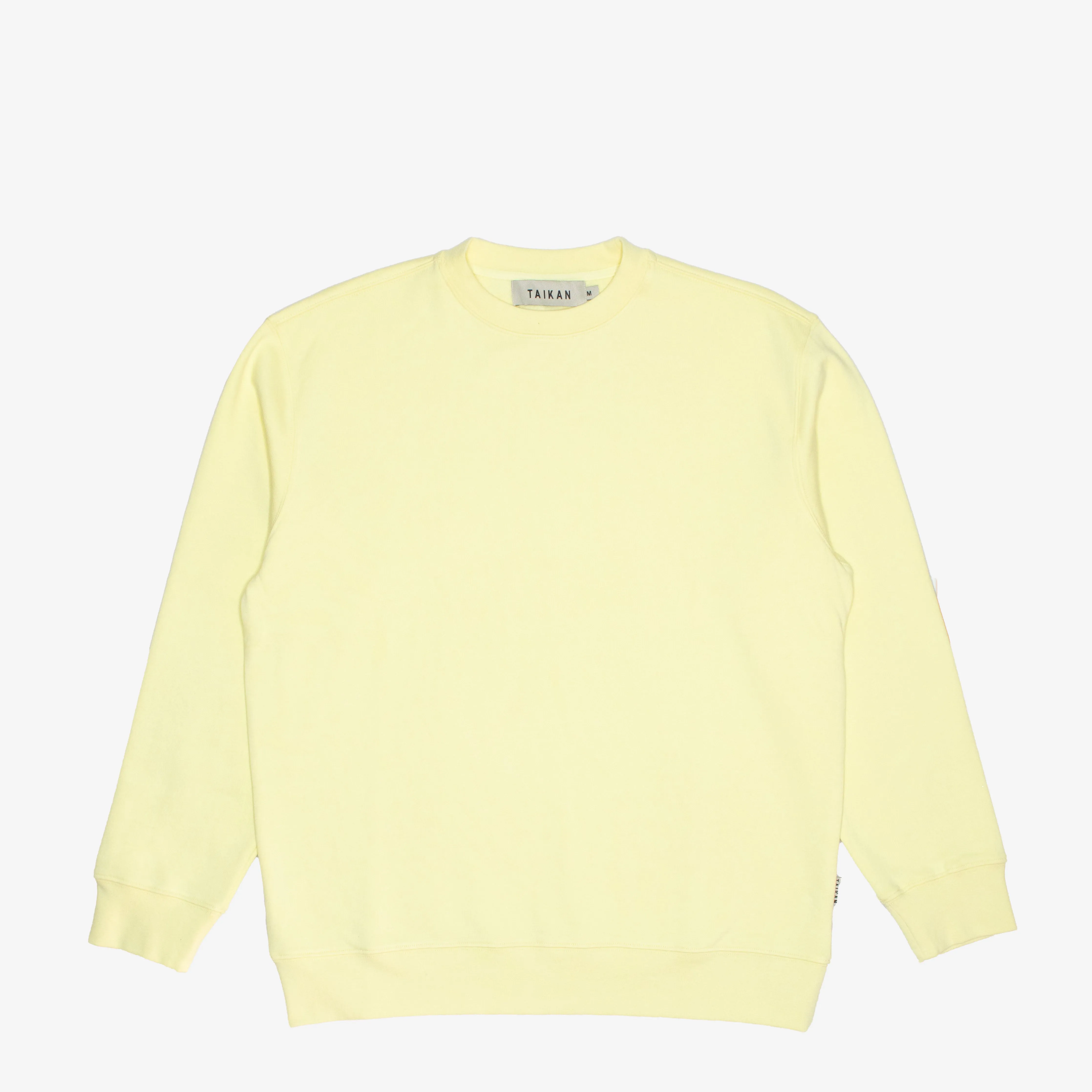 Taikan Everything Plain Crew Sweatshirt Canary