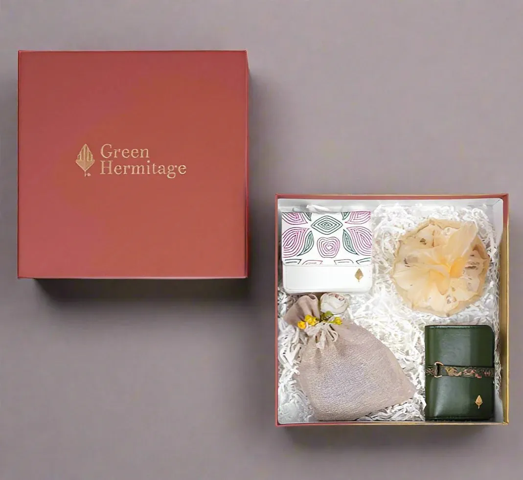 The Classic Gift Set | Crafted from Apple Leather | Eco-Friendly Luxury for Him & Her