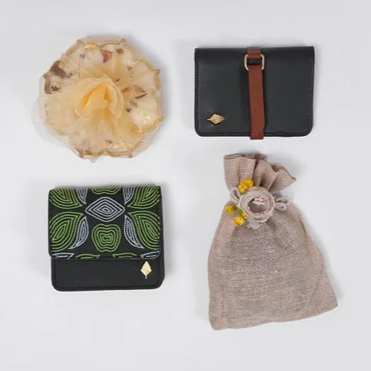 The Classic Gift Set | Crafted from Apple Leather | Eco-Friendly Luxury for Him & Her