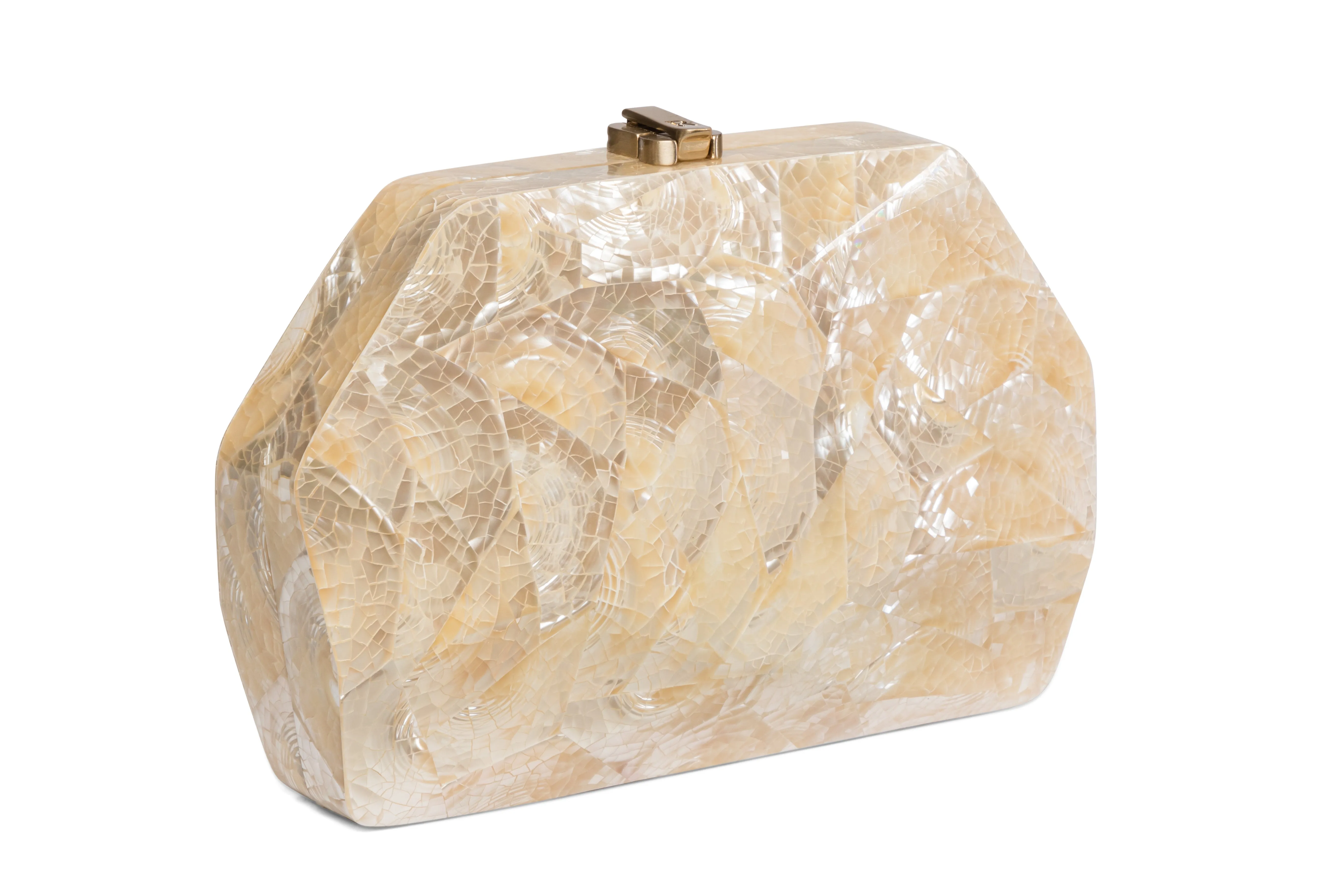 Victoire Clutch Troca Pearl