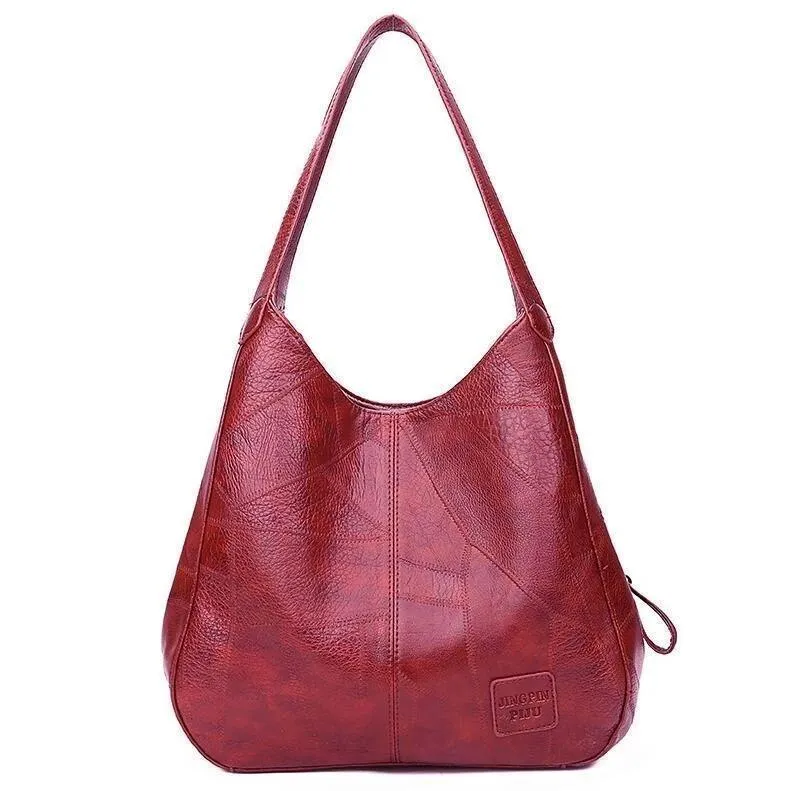 Women's vintage leather handbag